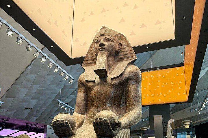 Pyramids of Giza Tickets Compared: Ticket vs Guided vs Inside the Great Pyramid (2026) 16 Grand Egyptian Museum Giza Pyramids and Sphinx in Private Tour