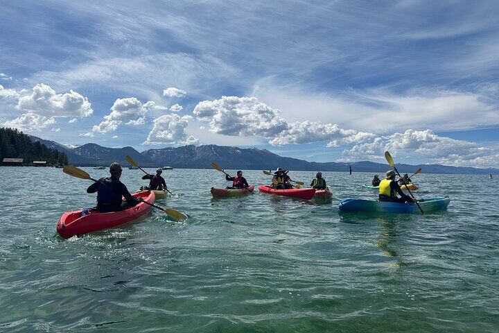 10AM-1PM South Lake Tahoe 3 Hours Single Kayak Rental