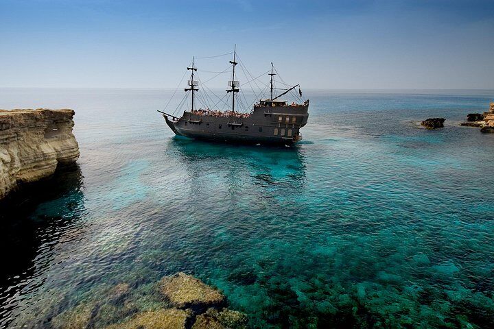 APHRODITE II -LAZY DAY CRUISE-BLUE LAGOON,TURTLE COVE, with LUNCH in Ayia Napa