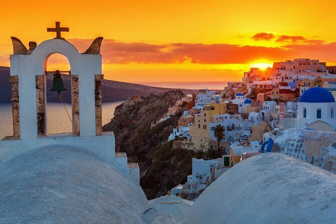 Santorini Traditional Bus Tour with Sunset in Oia - Oia Santorini