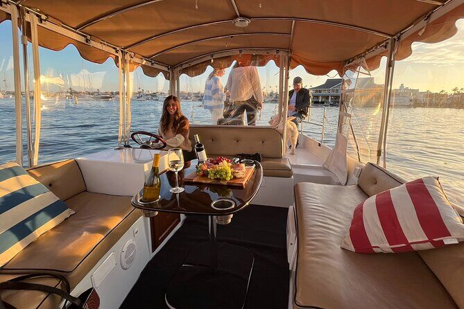 Hour 21 Electric Boat Rental in Luxurious Newport Beach CA - Newport Beach California