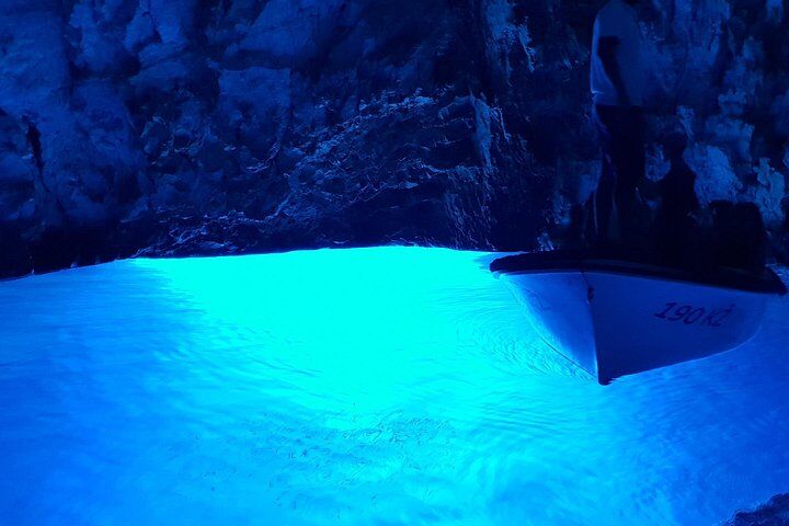 Blue Cave & Vis Island speedboat tour from Hvar in Hvar