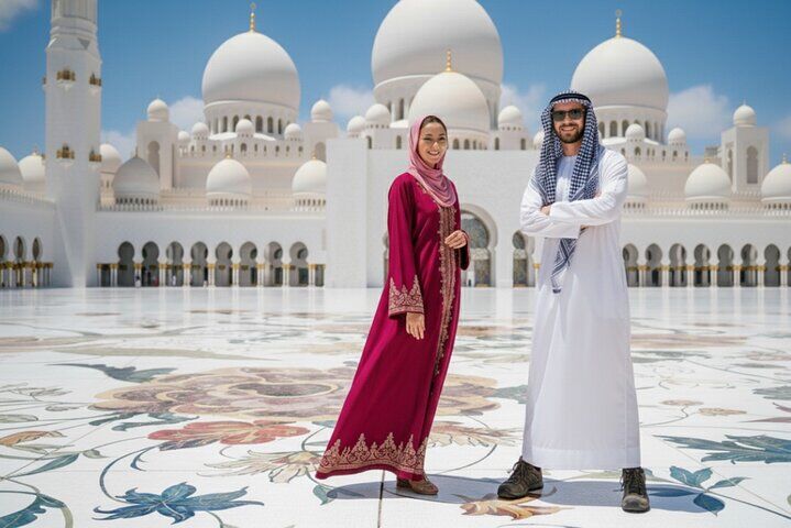 Abu Dhabi from Dubai: Guided Tour vs Do It Yourself (Cost & Time Compared) 12 From Dubai: Abu Dhabi Grand Mosque, Palace, Etihad Towers & Lunch