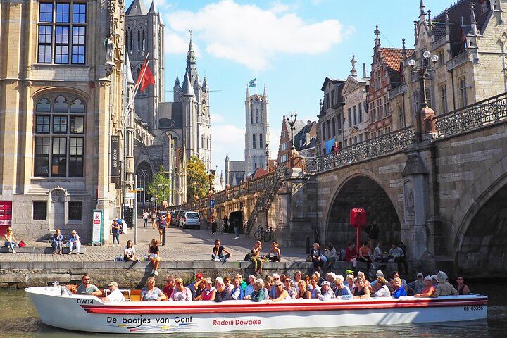 Best Tours & Experiences in Ghent Canal Belgium 17 40-Minute Guided boat trip in medieval Ghent