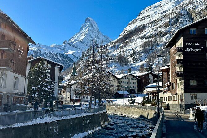 Basel Private Tour Zermatt Village Matterhorn Glacier Paradise - Zermatt Switzerland