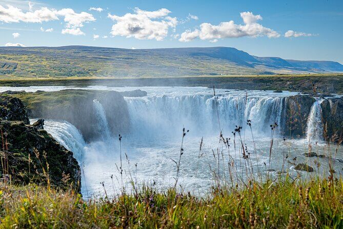 Godafoss Waterfall from Akureyri Port - Akureyri Iceland