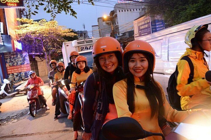Hanoi Motorbike Tours Led By Women: Hanoi By Night Foodie (2026 Review & Booking Guide) 1 Hanoi Motorbike Tours Led By Women: Hanoi By Night Foodie in Hanoi