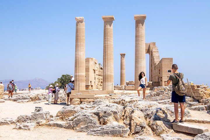 From Rhodes: Easy Morning Transfer to Lindos & 4 Hours Free (2026 Review & Booking Guide) 1 From Rhodes: Easy Morning Transfer to Lindos & 4 Hours Free in Rhodes
