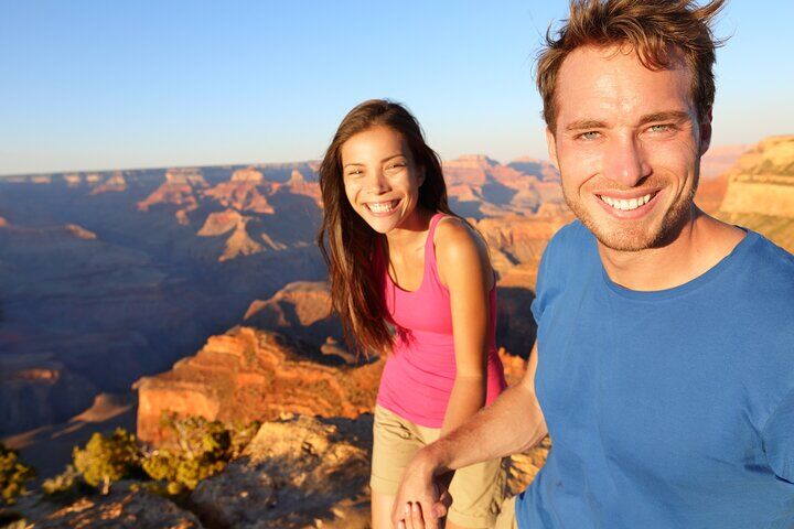 Grand Canyon Tickets Compared: South Rim vs West Rim (Skywalk) Tours from Vegas (2026) 16 Small Group Tour: Grand Canyon West Rim, Skywalk & Hoover Dam