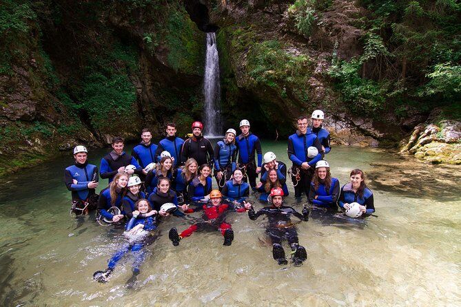 Canyoning and Rafting Adventure in Lake Bled Slovenia