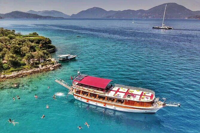 Marmaris Cleopatra Island and Gokova Bays Boat Tour with BBQ - Marmaris Bay Turkey