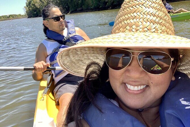 Os melhores passeios e experiências em Napa Downtown California 32 Napa River History Kayak Tour 2 Person Kayak Tandem Double Kayak - Napa Downtown California