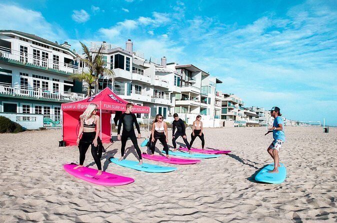 Shared 2 Hours Group Surf Lesson in Venice - Venice Beach California