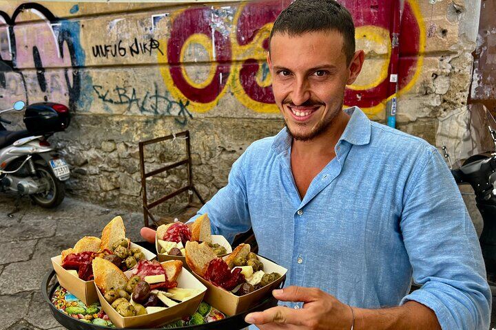 Palermo Food Tour: 10+ Tastings of Arancini, Cannoli, Wine in Palermo
