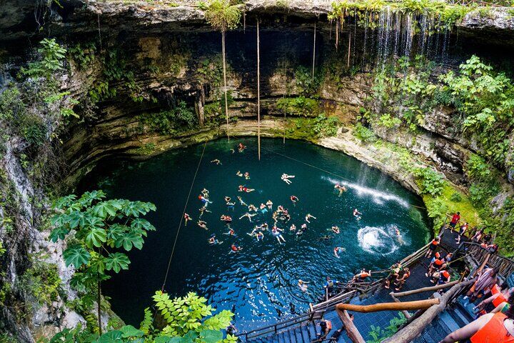 Half-Day Sea Turtle and Cenote Snorkeling Tour from Cancun & Riviera Maya in Playa del Carmen