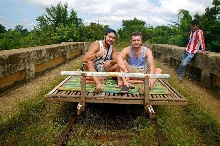 Die besten Touren und Erlebnisse in Battambang 11 Afternoon tour by tuk tuk to bamboo train,bat cave,killing cave,countryside.