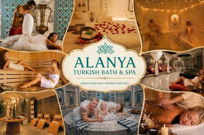 Die besten Touren und Erlebnisse in Alanya, Türkei 29 Alanya Turkish Bath Luxury Spa Experience with Massage and Sauna - Alanya Turkey