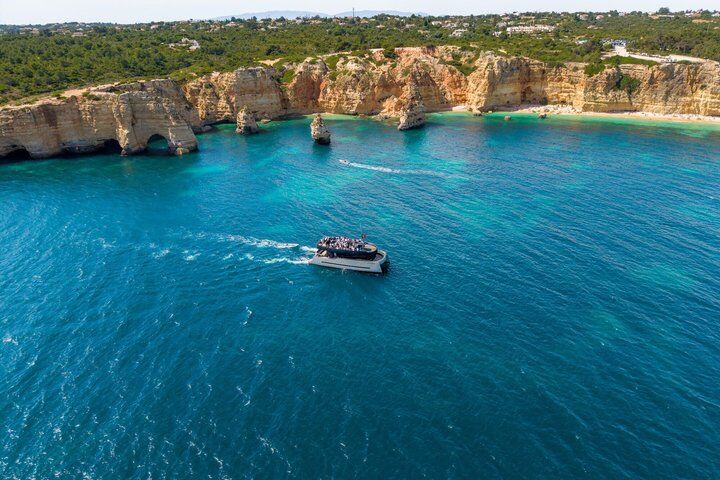 Best Tours & Experiences in Albufeira Portugal 15 Albufeira: Brunch and Benagil Caves with Open bar