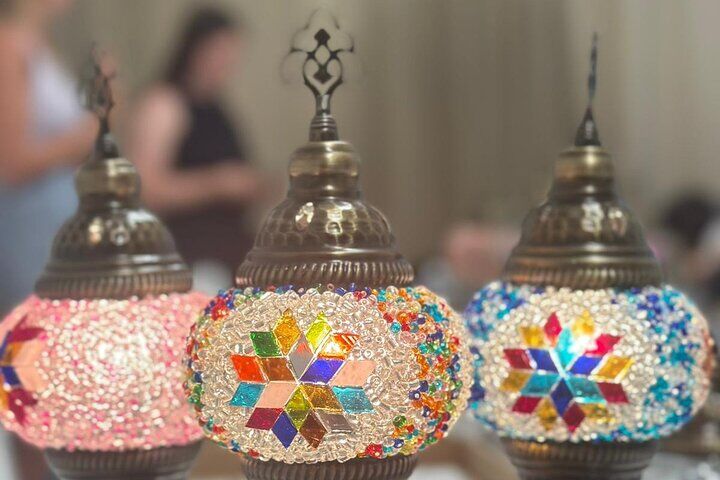 안탈리아 최고의 투어 & 체험 13 Antalya Old Town:Turkish Mosaic Lamp Workshop in Antalya Old Town