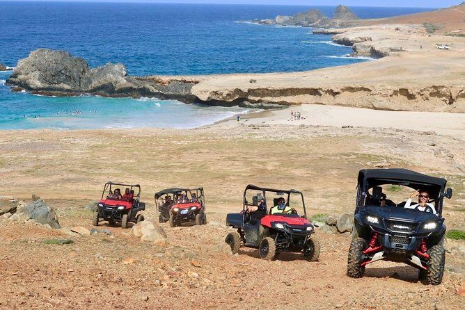 Arubas Secret Beach and Cave Pool Utv and Atv Adventure