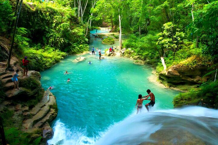 Blue Hole and Bamboo Rafting Ocho Rios