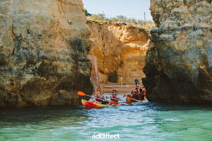 Kayak tour in Lagos to visit the caves with snorkeling. in Lagos