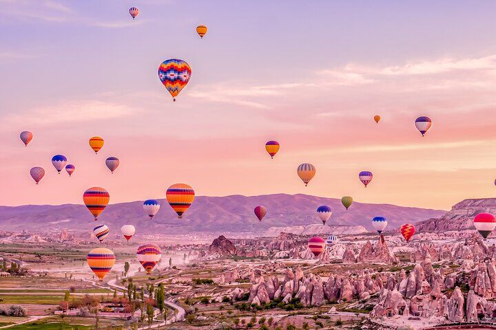 카파도키아 위치히사르 최고의 투어 & 체험 22 Cappadocia Hot Air Balloon Tour In Goreme
