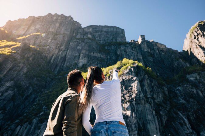 Lysefjord Cruise from Stavanger See Preikestolen and Waterfalls - Stavanger Norway