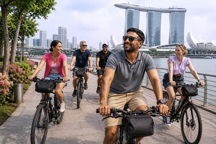 Private vs Small Group Tours in Singapore: Which Should You Book? (2026) 17 Singapore Highlights Small Group Bike Tour on Full-Sized Bicycles