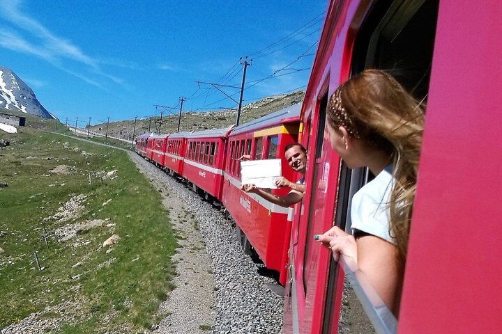 Bernina Red Train, Swiss Alps & St Moritz From Milan (2026 Review & Booking Guide) 1 Bernina Red Train, Swiss Alps & St Moritz From Milan in Milan
