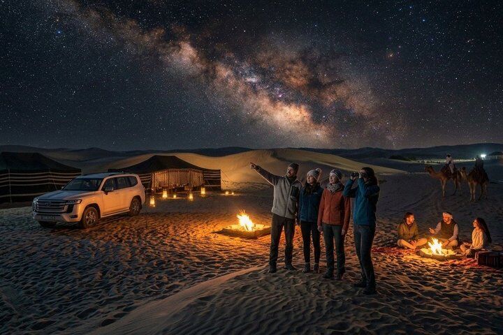 Doha Night Desert Safari: Dune Bashing, Camel Ride in Doha