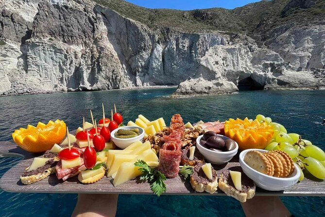 Catamaran Semi Private Cruise Paros Antiparos Includes Food and Drinks - Paros Greece