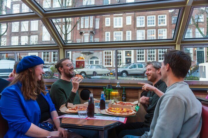 I amsterdam City Card: Is It Worth It? Prices, Inclusions & Break-Even (2026) 12 Amsterdam The Original Pizza Cruise with Unlimited Drinks