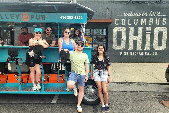 Pedal Through Columbus on the Trolley Pub - Columbus Ohio