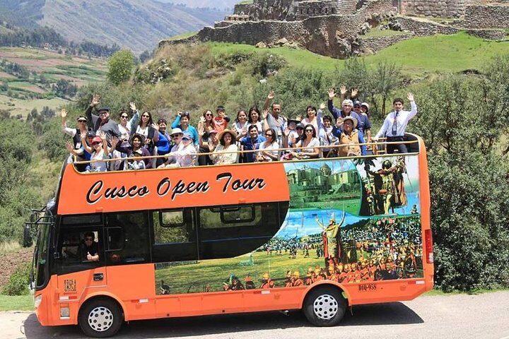 Cusco Open Top Bus Tour: City Highlights & Inca Archaeological