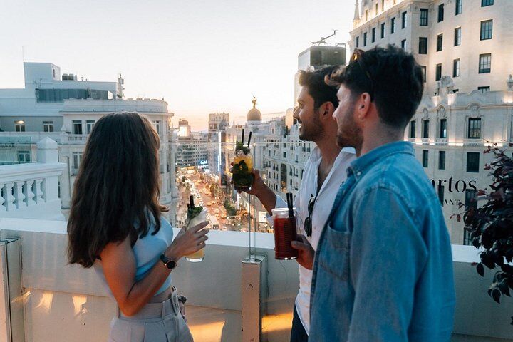 Madrid Tapas & Wine Tour with Rooftop Views and Local Guide
