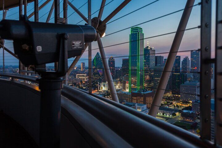 Meilleurs tours et expériences à Dallas Texas 21 Dallas' Reunion Tower GeO-Deck Observation Ticket