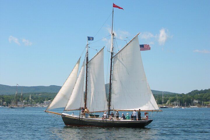 Day Sails and Sunset tours on Schooner Surprise in Camden Maine