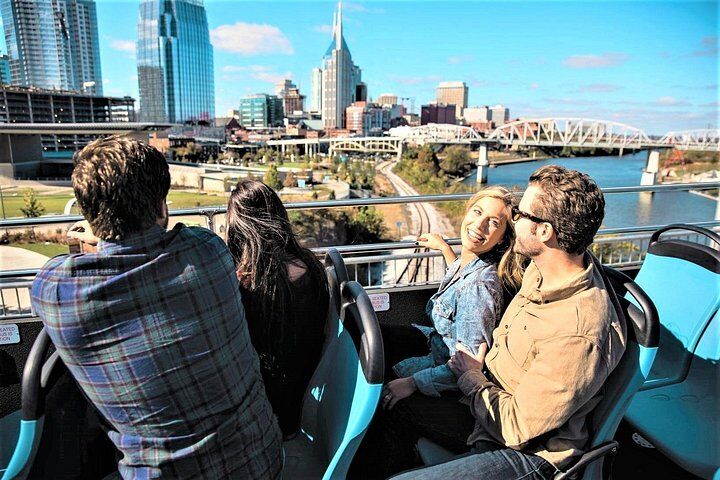Best of Nashville City Sightseeing Tour on Double Decker Bus in Nashville