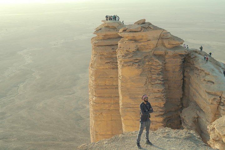 Best Tours & Experiences in Riyadh 11 Edge of the World with 4x4 vehicle, camels and stargazing