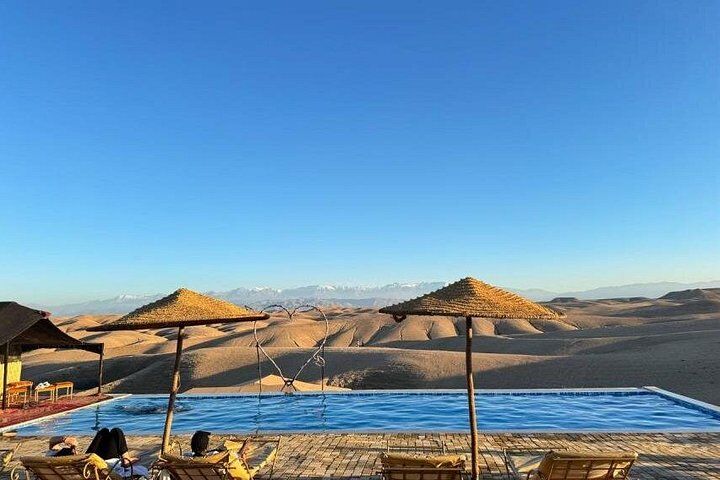 Marrakech Desert Quad and Camel ride, Lunch, and Poolside in Marrakech