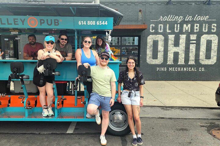 Explore Columbus on The Trolley Pub