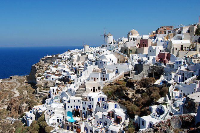 Die besten Touren und Erlebnisse in Fira, Santorin 27 Full Day Santorini Highlights and Venetian Castles Small Group Tour - Fira Santorini