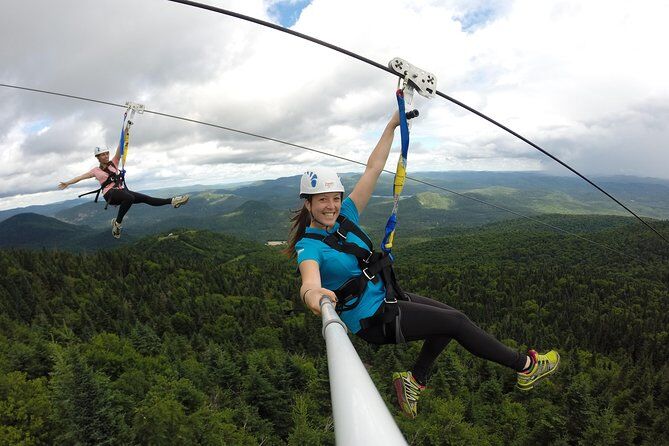 Guided Zipline Tour in Mont Tremblant