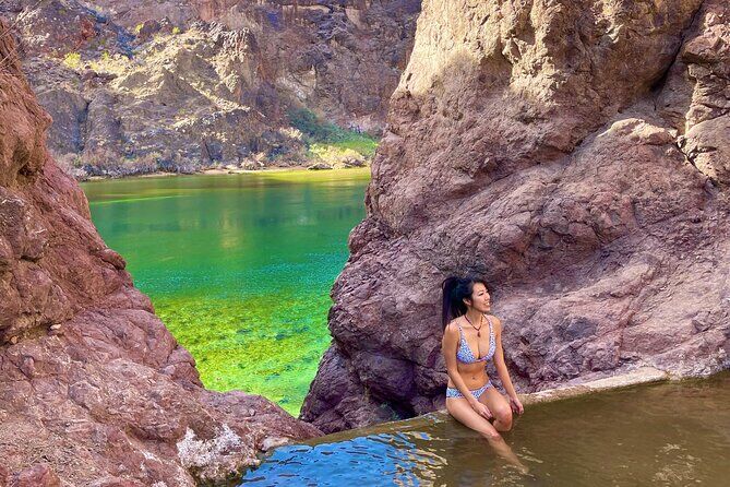 Kayaking Hoover Dam Kayak Trip Sauna Cave Goldstrike Boyscout - Williams Arizona