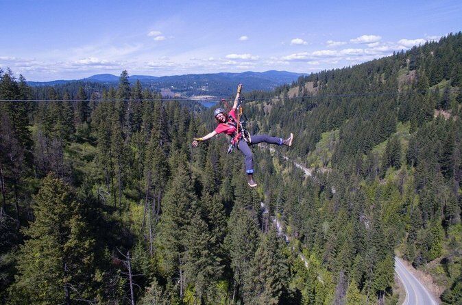Lake Coeur DAlene Zipline Tour - Coeur d'Alene Resort Idaho
