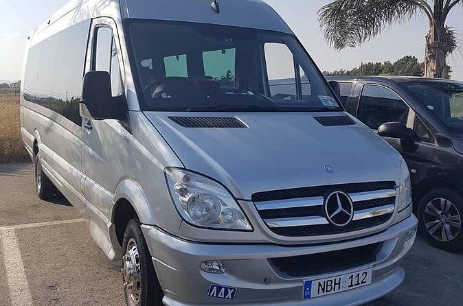 Larnaca Airport Private Transfer to Ayia Napa 1 15 Passengers - Ayia Napa Cyprus