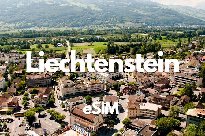 Liechtenstein Data ESIM 0 5GB Daily to 50GB 30 Days - Vaduz Liechtenstein