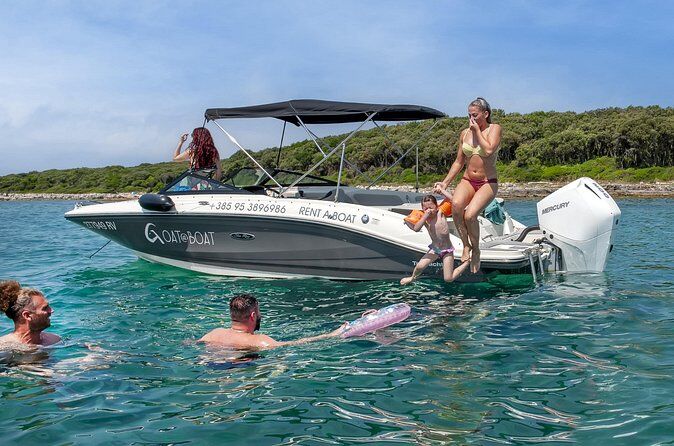 Luxury Pirate Cave Red Island and Swimming Speedoat Tour - Rovinj Croatia