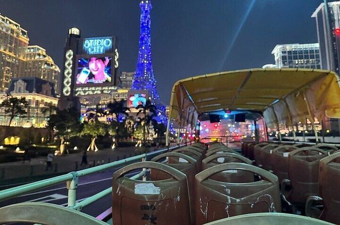 Best Tours & Experiences in Macau 18 Macau Open Top Double Decker Night Sightseeing Tour